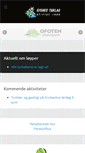 Mobile Screenshot of evenes-turlag.no